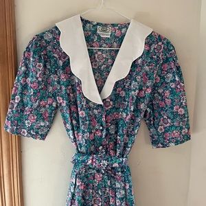 Vintage 80s Laura Ashley Dress